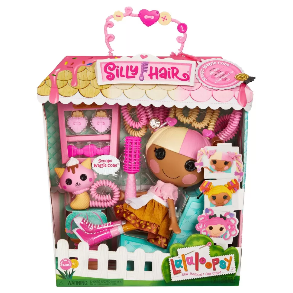 Lalaloopsy Muneca Silly Hair Scoops Waffle Cone* Muñecas