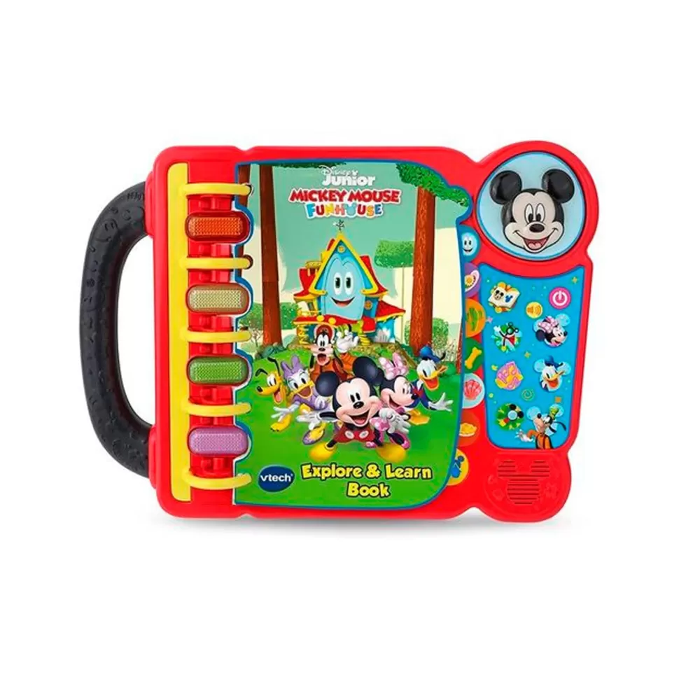 VTech Primera Infancia^Libro Interactivo Mickey Mouse Para Aprender A Leer