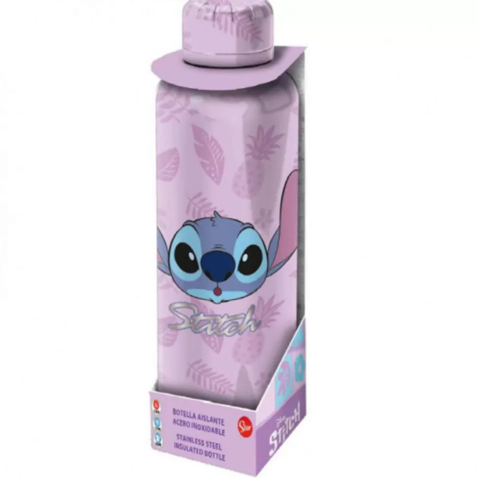 Lilo y Stitch Vuelta Al Cole^ Botella Termo 515 Ml