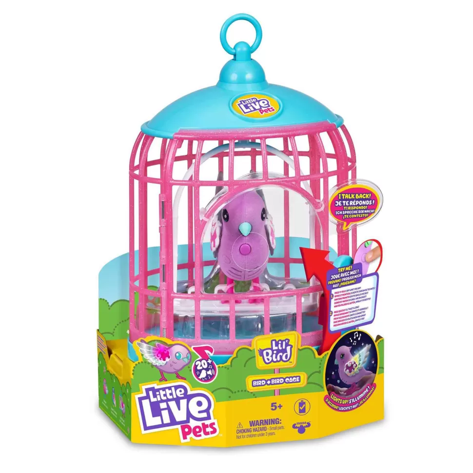 Little Live Pets Peluches^ Jaula Pajaros Parlanchines