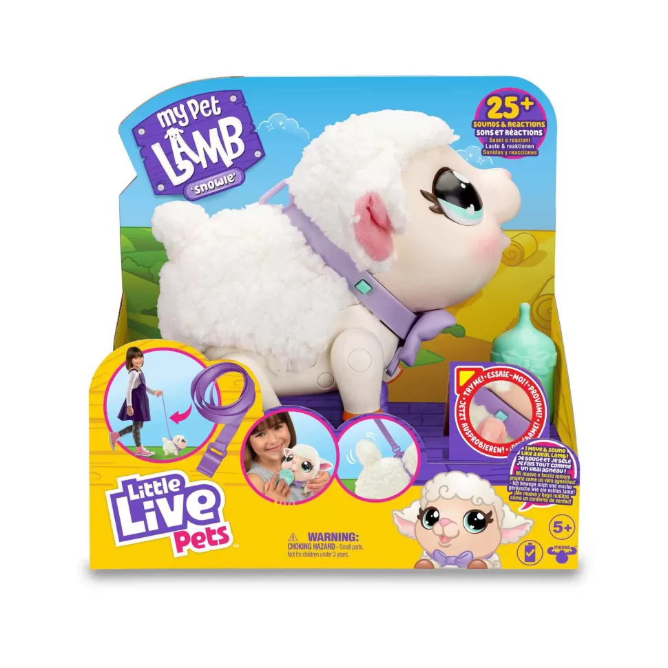 Little Live Pets Peluches^ My Little Lamb Snowie Peluche Mascota