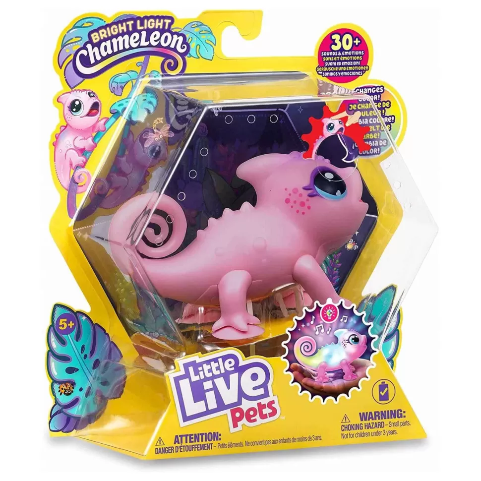 Little Live Pets Peluches^ Nova Tu Camaleon Luminoso Famosa