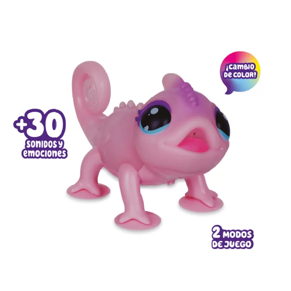 Little Live Pets Peluches^ Nova Tu Camaleon Luminoso Famosa