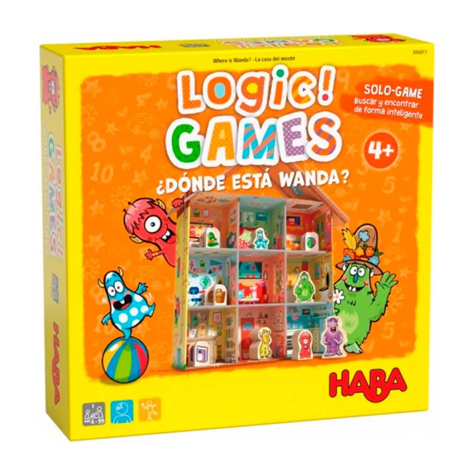 Haba Juegos De Mesa^Logic Games: Donde Esta Wanda