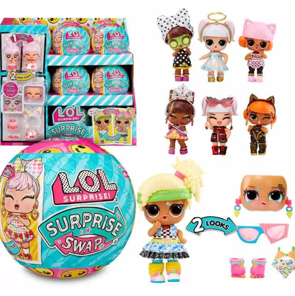 LOL Surprise Muñecas^L.O.L. Surprise Muneca Surprise Swap Surtida Con 8 Sorpresas En Display Pdq