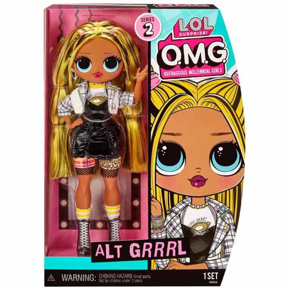 LOL Surprise Muñecas^ Omg Serie 2 Alt Grrrl