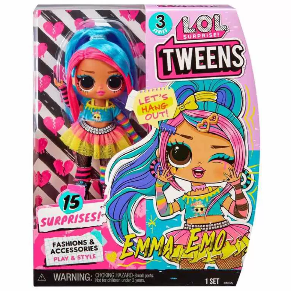 LOL Surprise Tweens Serie 3 Muneca Emma Emo* Muñecas