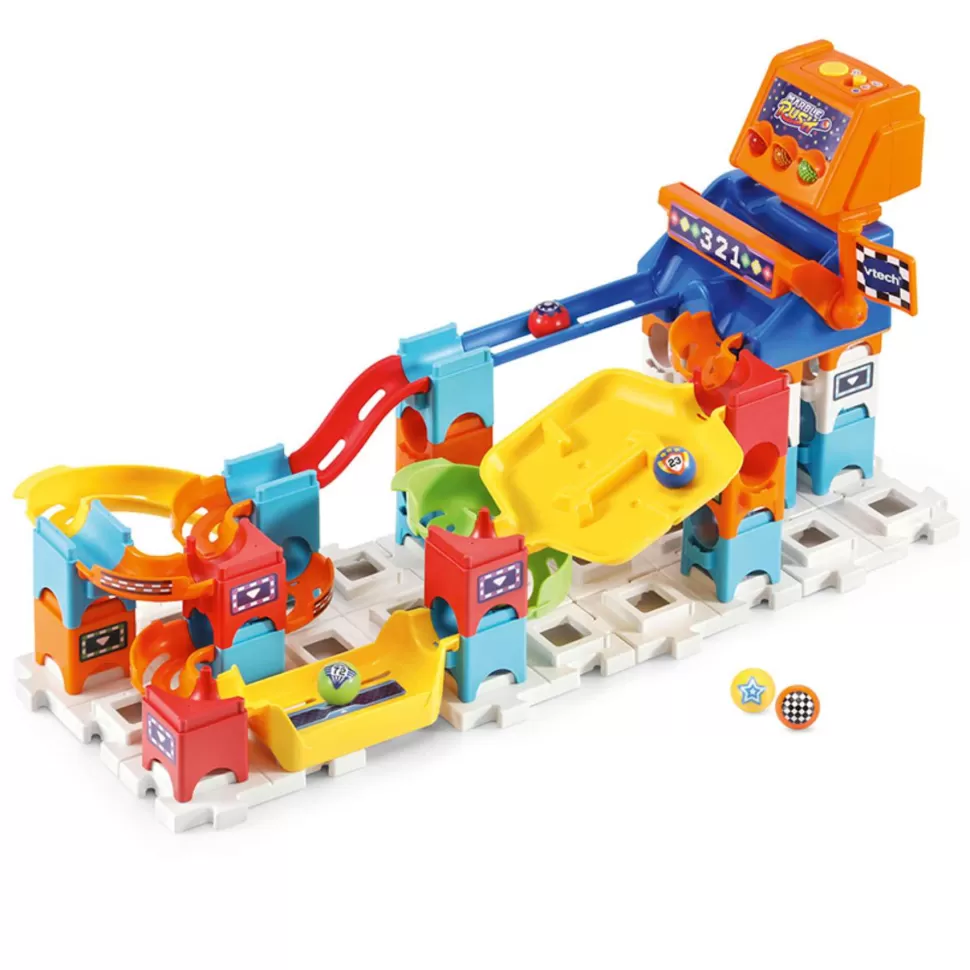 VTech Juegos De Construcción^Marble Rush Circuito De Canicas Interactivo Racing Track Set