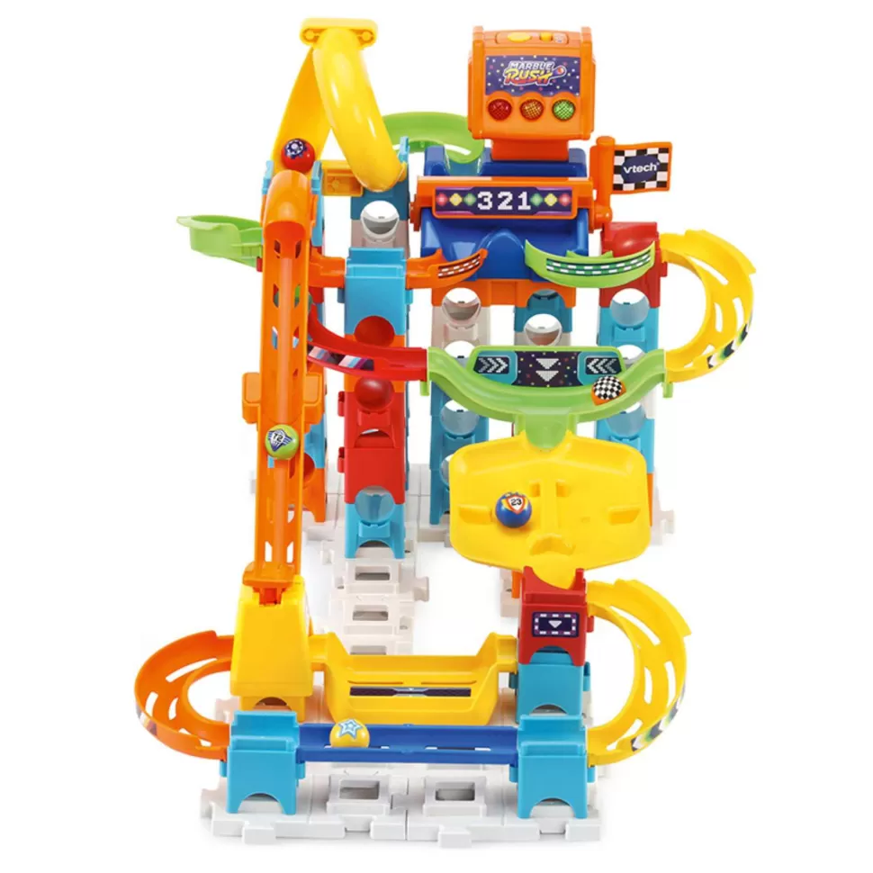 VTech Juegos De Construcción^Marble Rush Circuito De Canicas Interactivo Racing Track Set