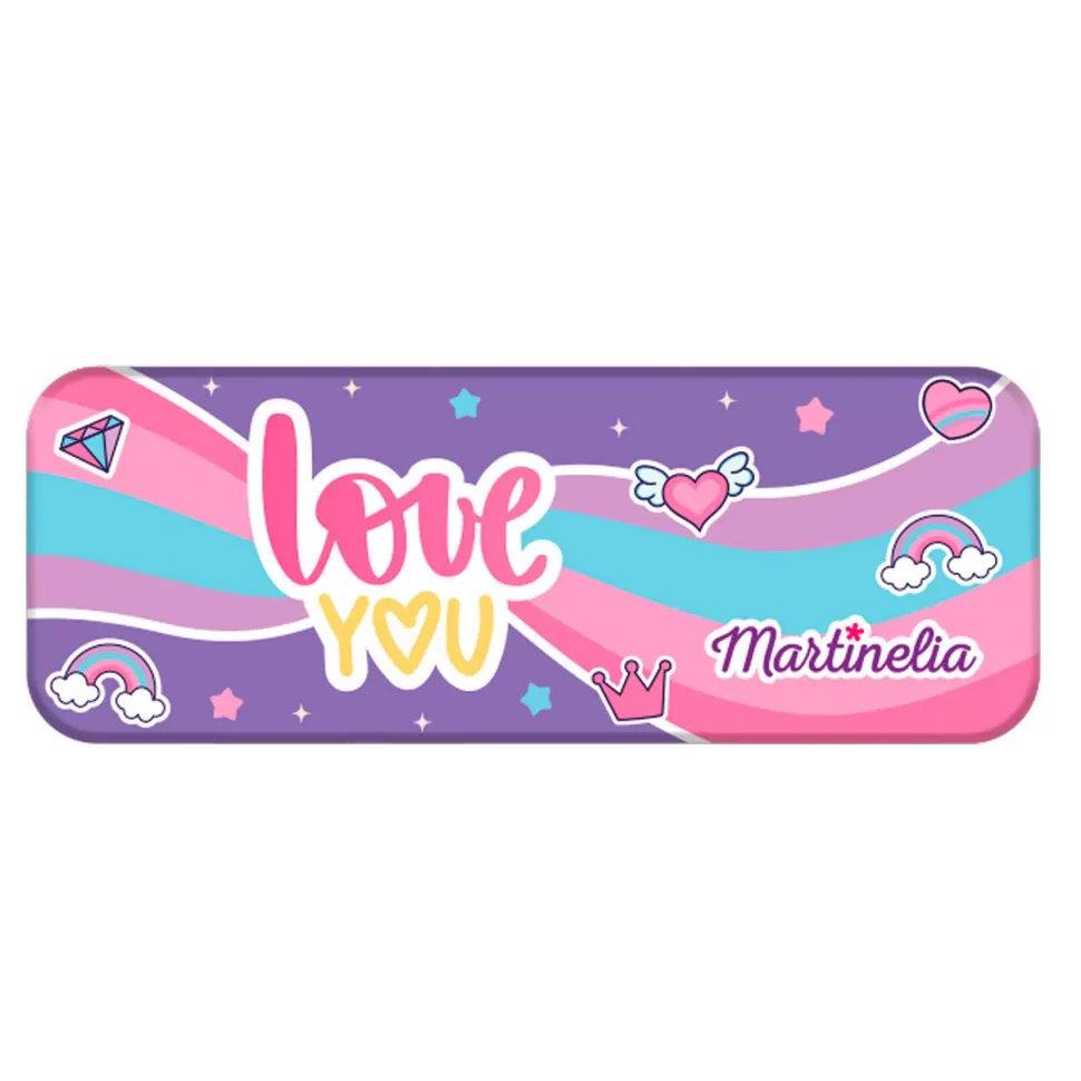 Martinelia Caja Metalica Con Maquillaje Infantil Super Girl* Juguetes De Imitación Y Hogar