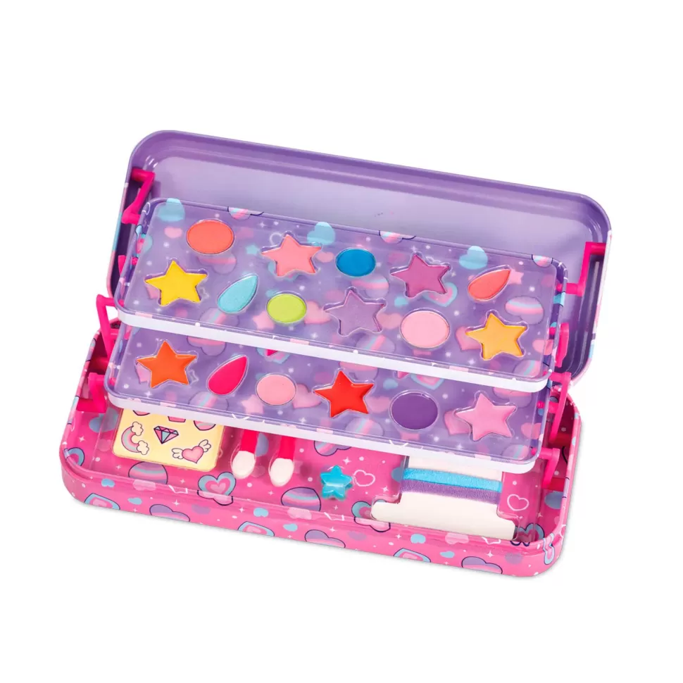 Martinelia Caja Metalica Con Maquillaje Infantil Super Girl* Juguetes De Imitación Y Hogar