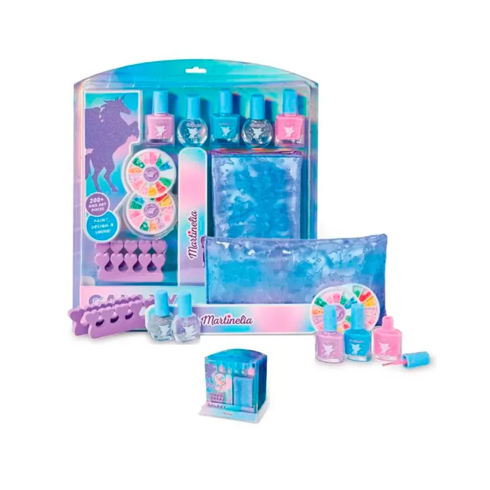 Martinelia Galaxy Dreams Nail Set And Cosmetic Bag* Juguetes De Imitación Y Hogar