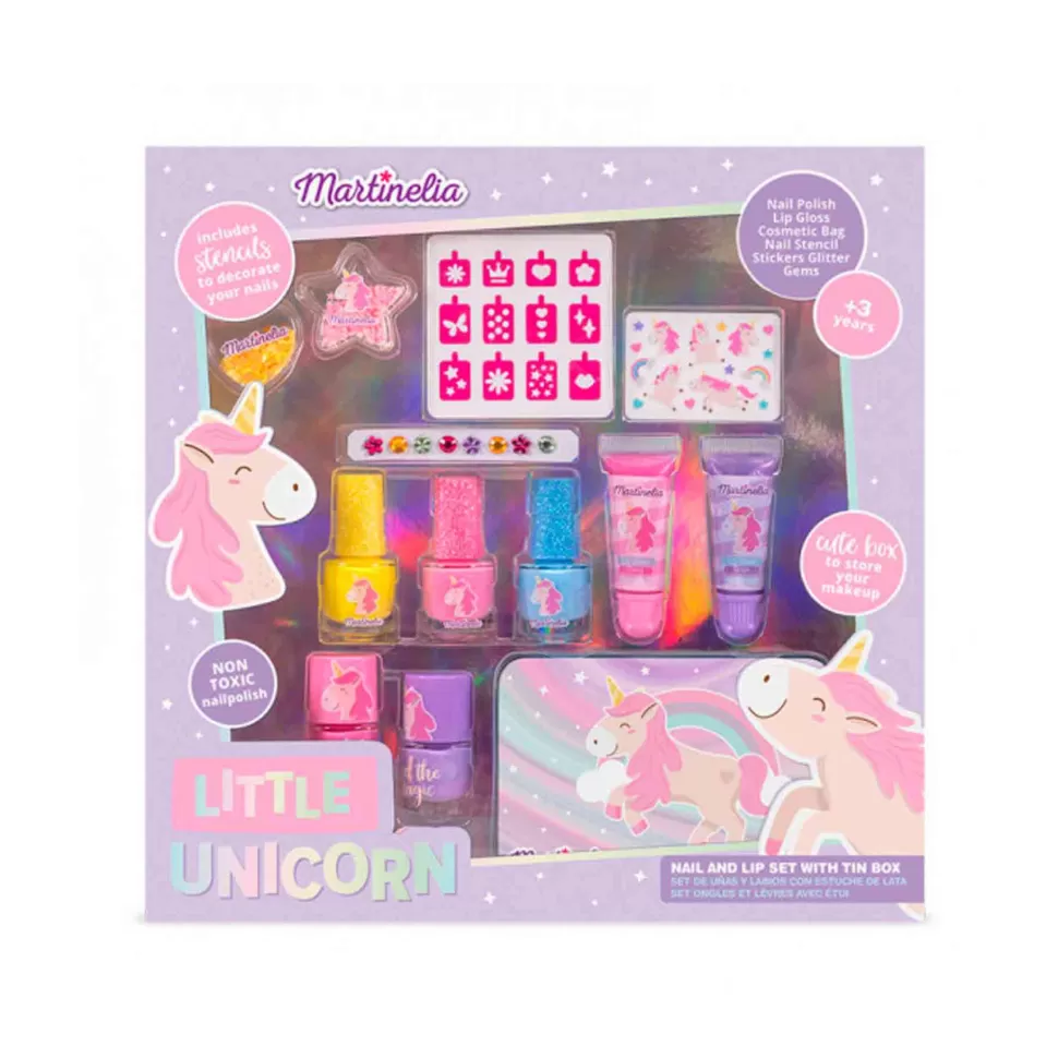 Martinelia Juguetes De Imitación Y Hogar^ Little Unicorn Beauty Tin Box