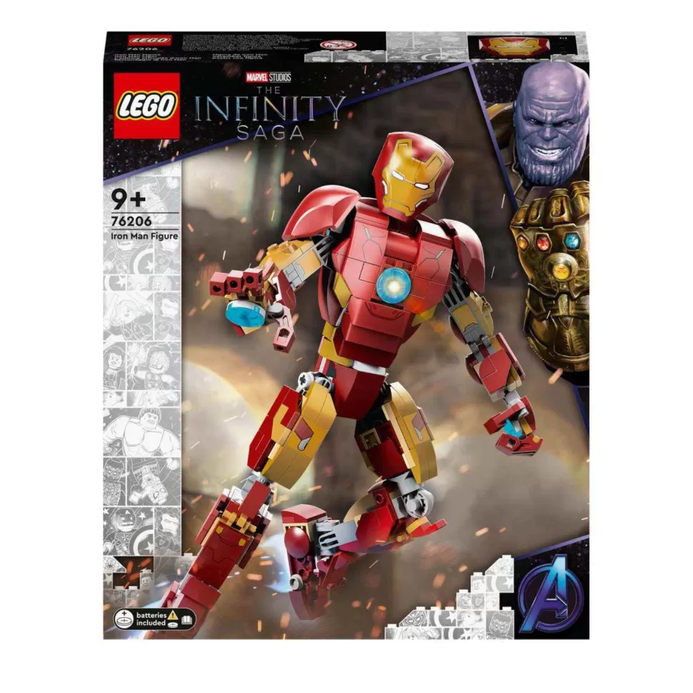 * Juegos De Construcción^ Marvel 76206 Figura De Iron Man