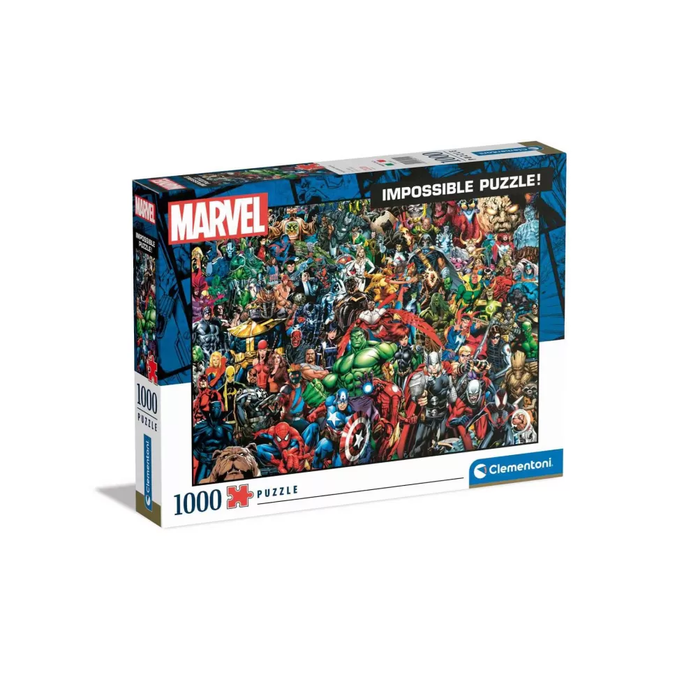 Avengers Puzzles Y Educativos^Marvel Impossible Puzzle 1000 Piezas