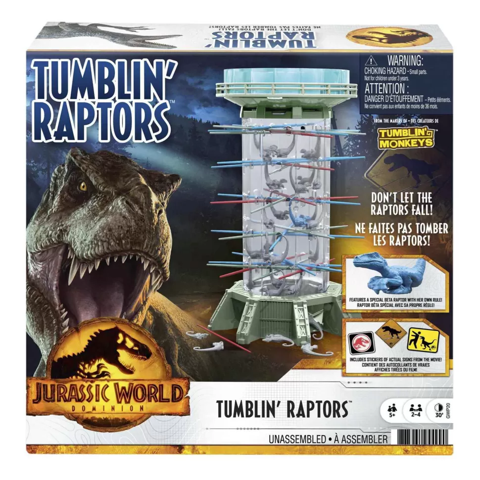 Jurassic World Mattel Games Monos Locos * Juegos De Mesa