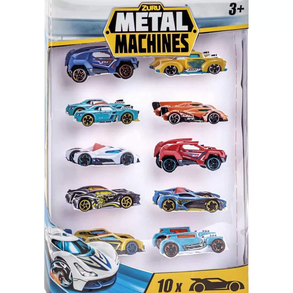 * Vehículos Y Radio Control^Metal Machines Pack 10 Coches