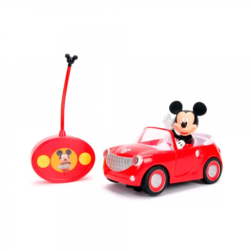 Mickey Mouse Club House Vehículos Y Radio Control^Mi Primer Coche Con Radio Control Mickey Roadster Infantil