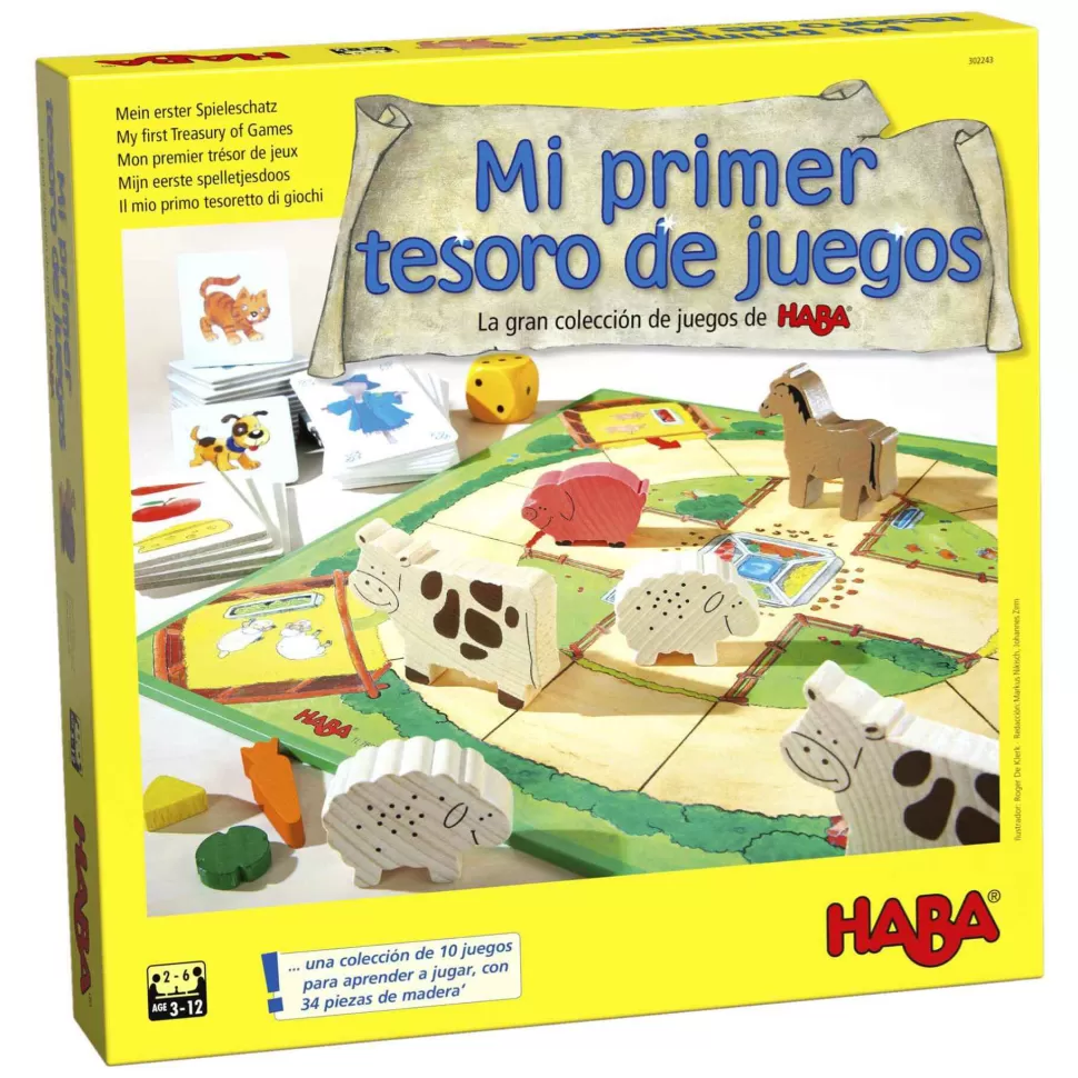 Haba Puzzles Y Educativos^Mi Primer Tesoro De Juegos