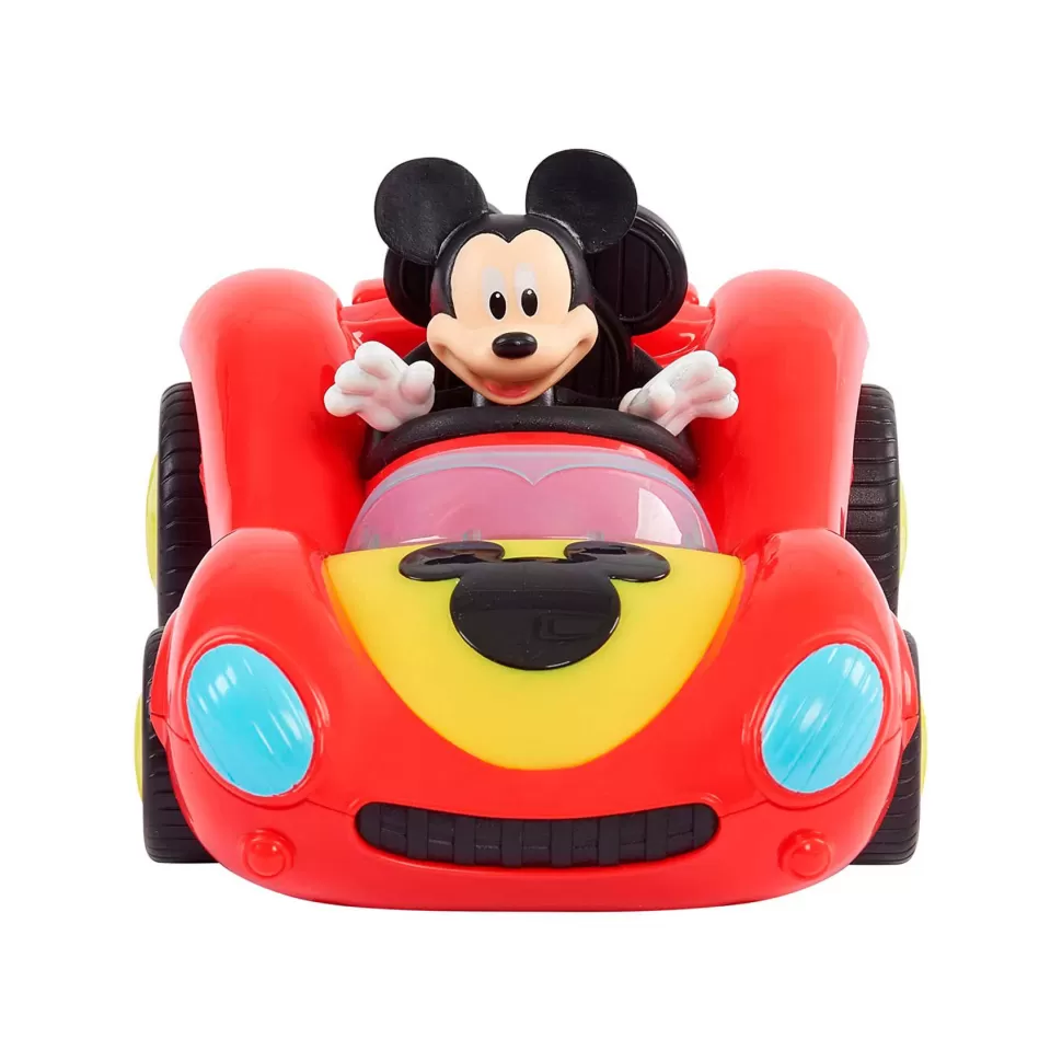 Mickey Mouse Club House Vehículos Y Radio Control^Mickey Mouse Coche Y Figura Mickey Con Mochila