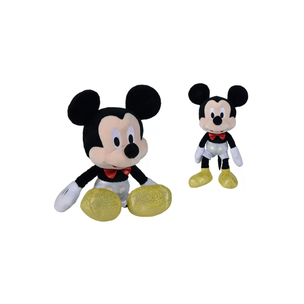 Mickey Mouse Club House Peluches^Mickey Mouse Peluche D100 Aniversario 25 Cm