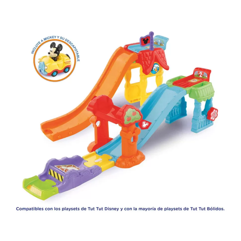 VTech Primera Infancia^Mickey Mouse Tut Tut Bolidos La Casita De Mickey | Juguete Infantil