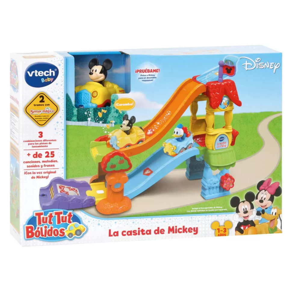 VTech Primera Infancia^Mickey Mouse Tut Tut Bolidos La Casita De Mickey | Juguete Infantil