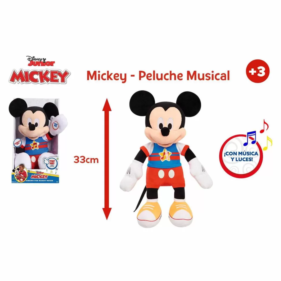 Mickey Mouse Club House Mickey Peluche Musical 33 Cm* Peluches