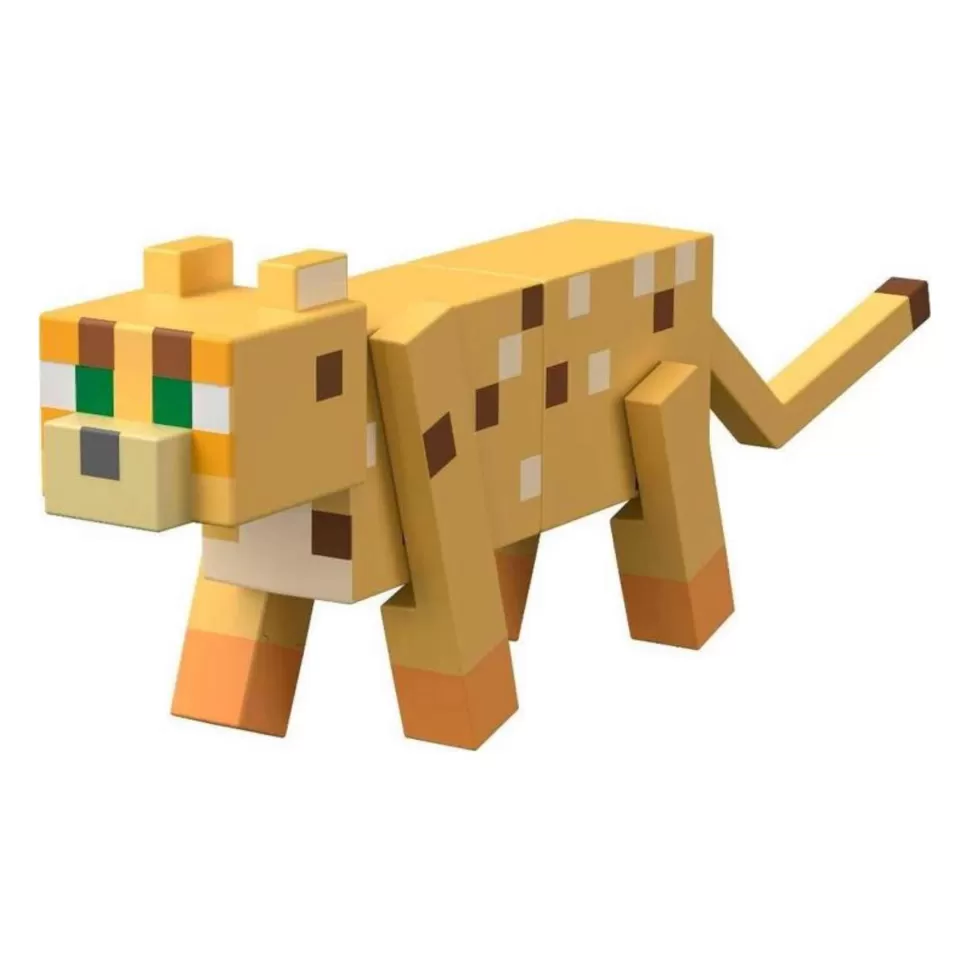 Minecraft Minecraf Dungeons Fusion Figura Ocelot* Juegos De Construcción