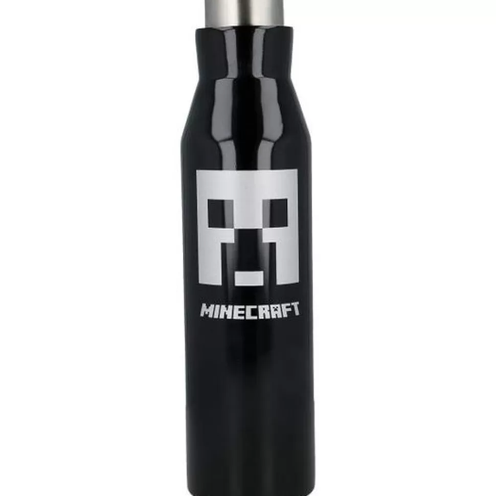 Minecraft Botella Termo Diabolo Acero Inoxidable 580 Ml* Vuelta Al Cole