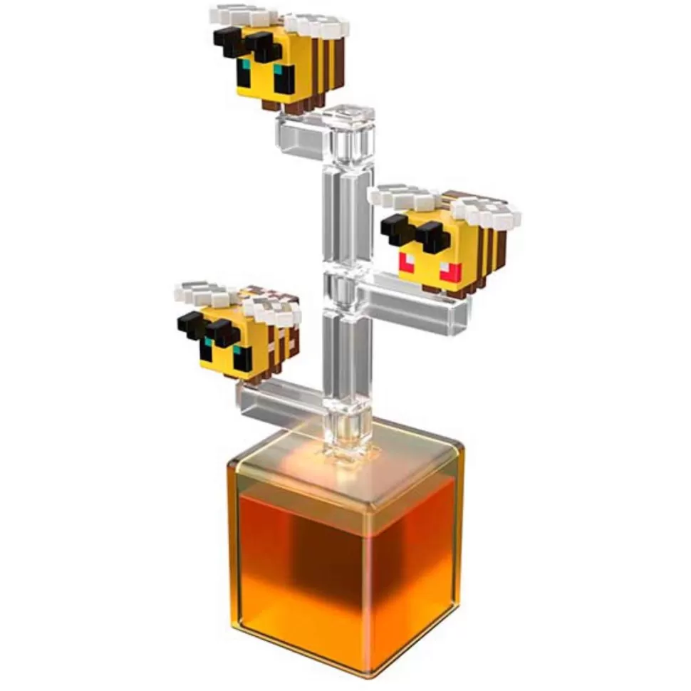 Minecraft Figuras Y Minimundos^ Figura Articulada Bees 8 Cm