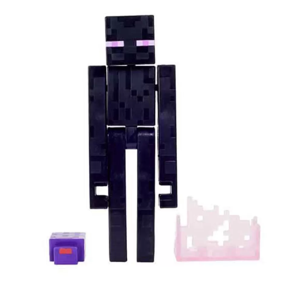 Minecraft Figuras Y Minimundos^ Figura Articulada Enderman 8 Cm