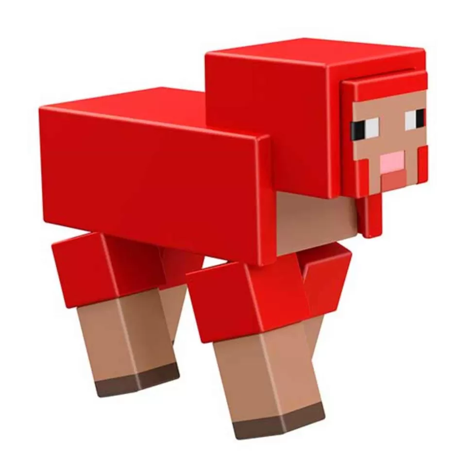 Minecraft Figuras Y Minimundos^ Figura Articulada Sheep 8 Cm