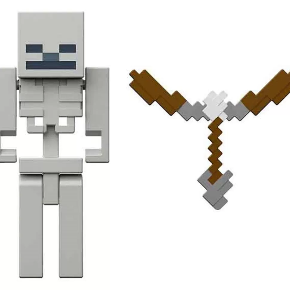 Minecraft Figura Articulada Skeleton 8 Cm* Figuras Y Minimundos