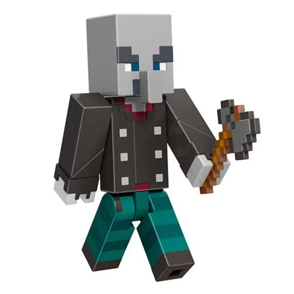 Minecraft Figura Articulada Vindicator 8 Cm* Figuras Y Minimundos