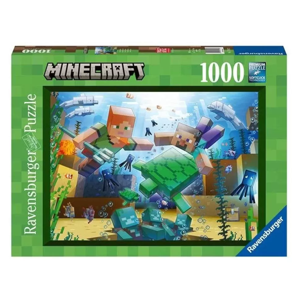 Minecraft Puzzles Y Educativos^ Puzzle 1000 Piezas