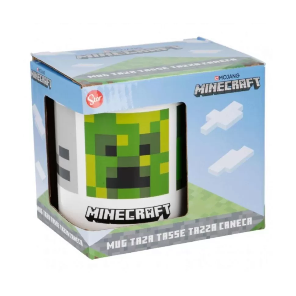 Minecraft Vuelta Al Cole^ Taza Ceramica 325 Ml