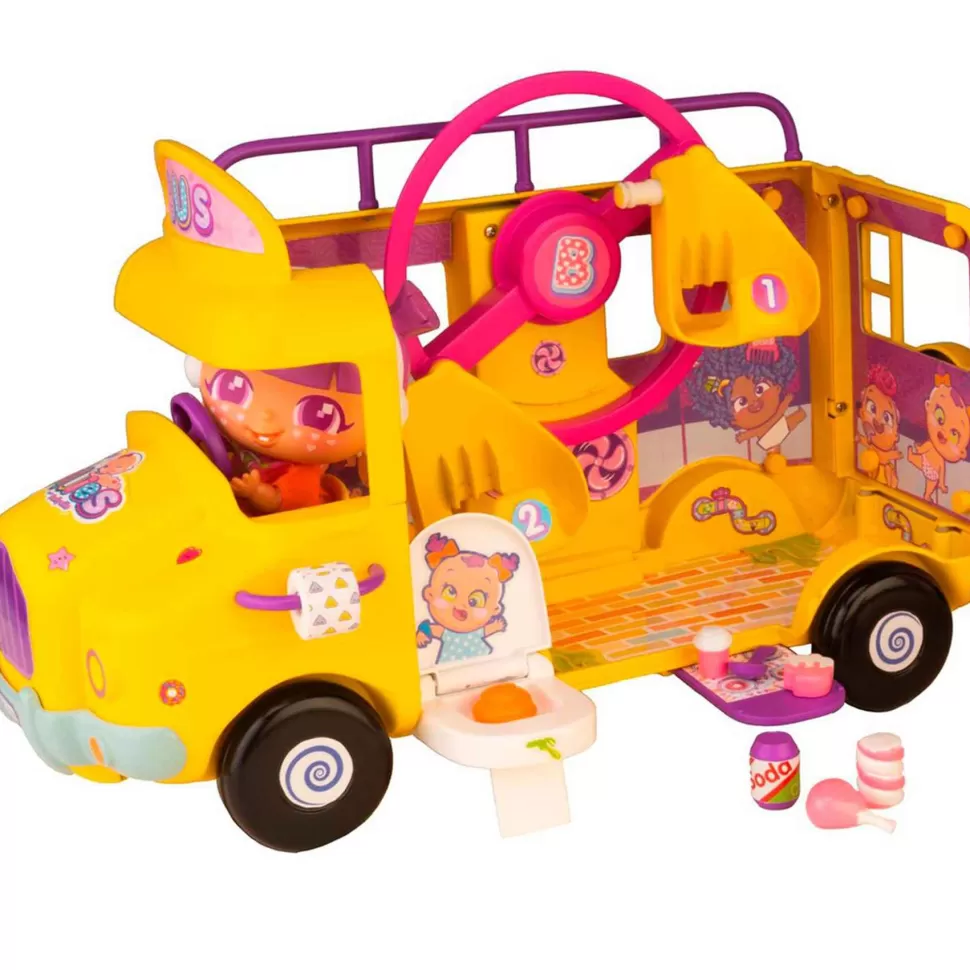 The Bellies Mini Bellies Funny Bus!* Muñecas