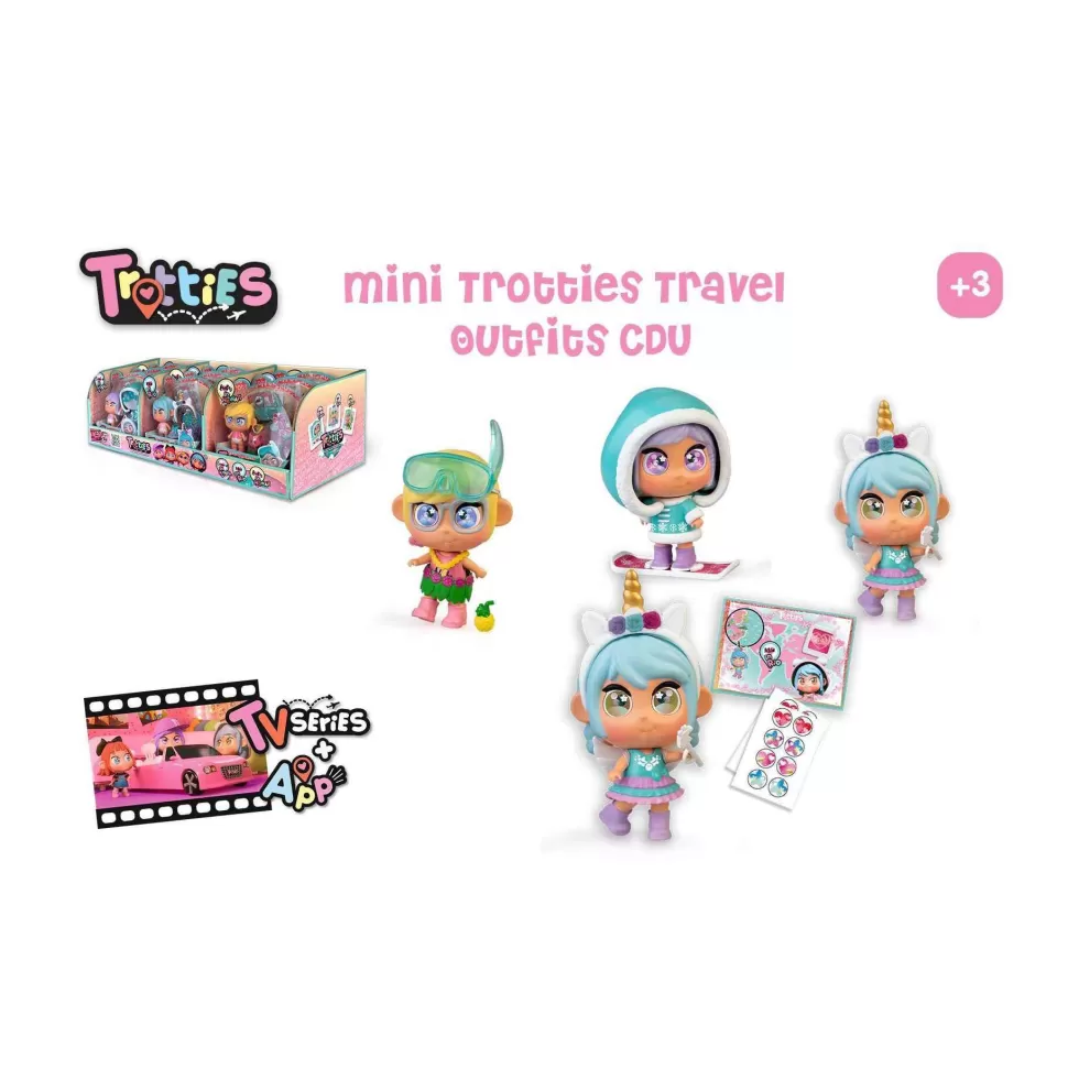 Trotties Muñecas^Mini Vestidos Para Viajar