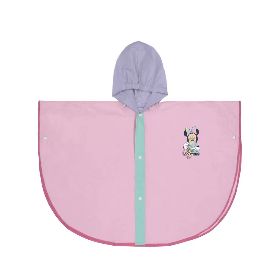 Minnie Impermeable Poncho Talla 5 A 6 Anos* Vuelta Al Cole