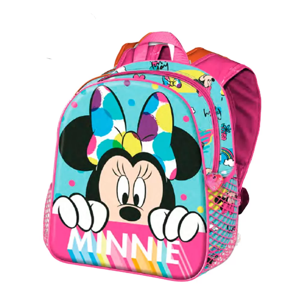 Minnie Vuelta Al Cole^ Mochilita 3D Wishful