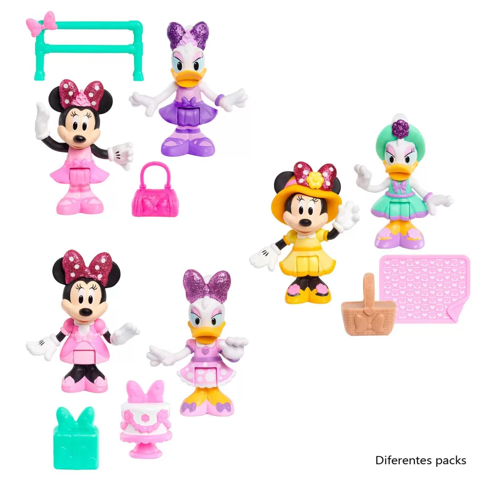 Minnie Pack De 2 Figuras Articuladas Diferentes Modelos* Primera Infancia