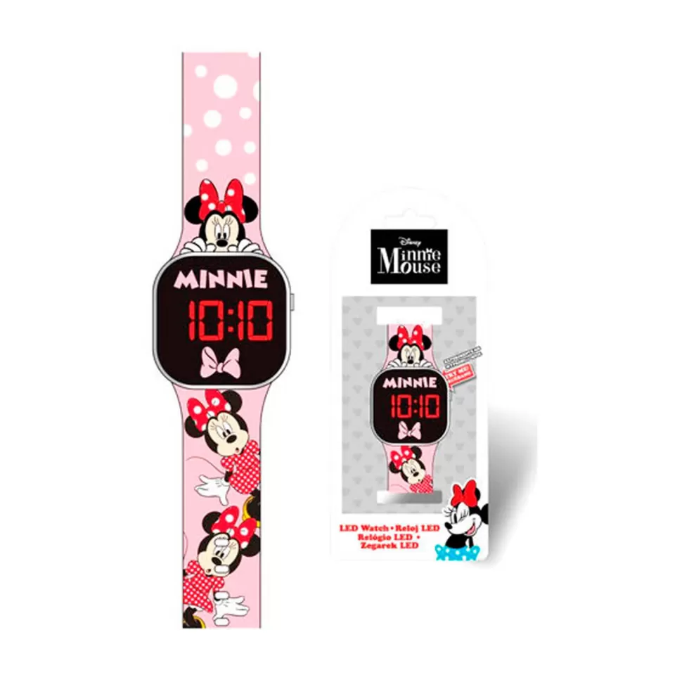 Minnie Reloj Led* Juguetes Electrónicos