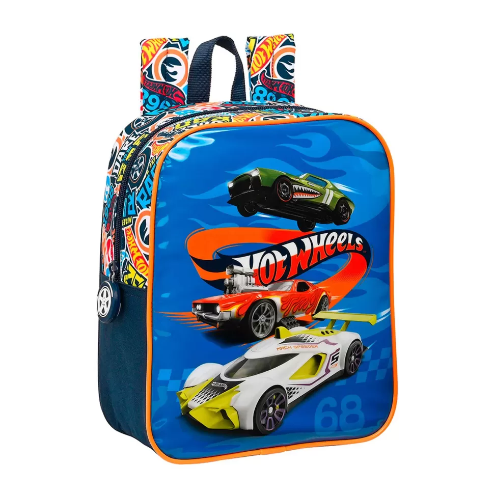 Hot Wheels Mochila Guarderia Adaptable A Carro Challenge* Vuelta Al Cole