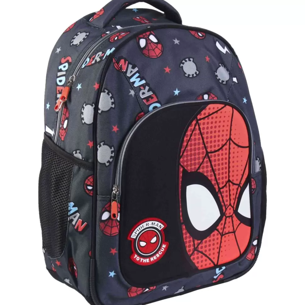 Spiderman Mochila Adaptable Mediana 42 Cm* Vuelta Al Cole