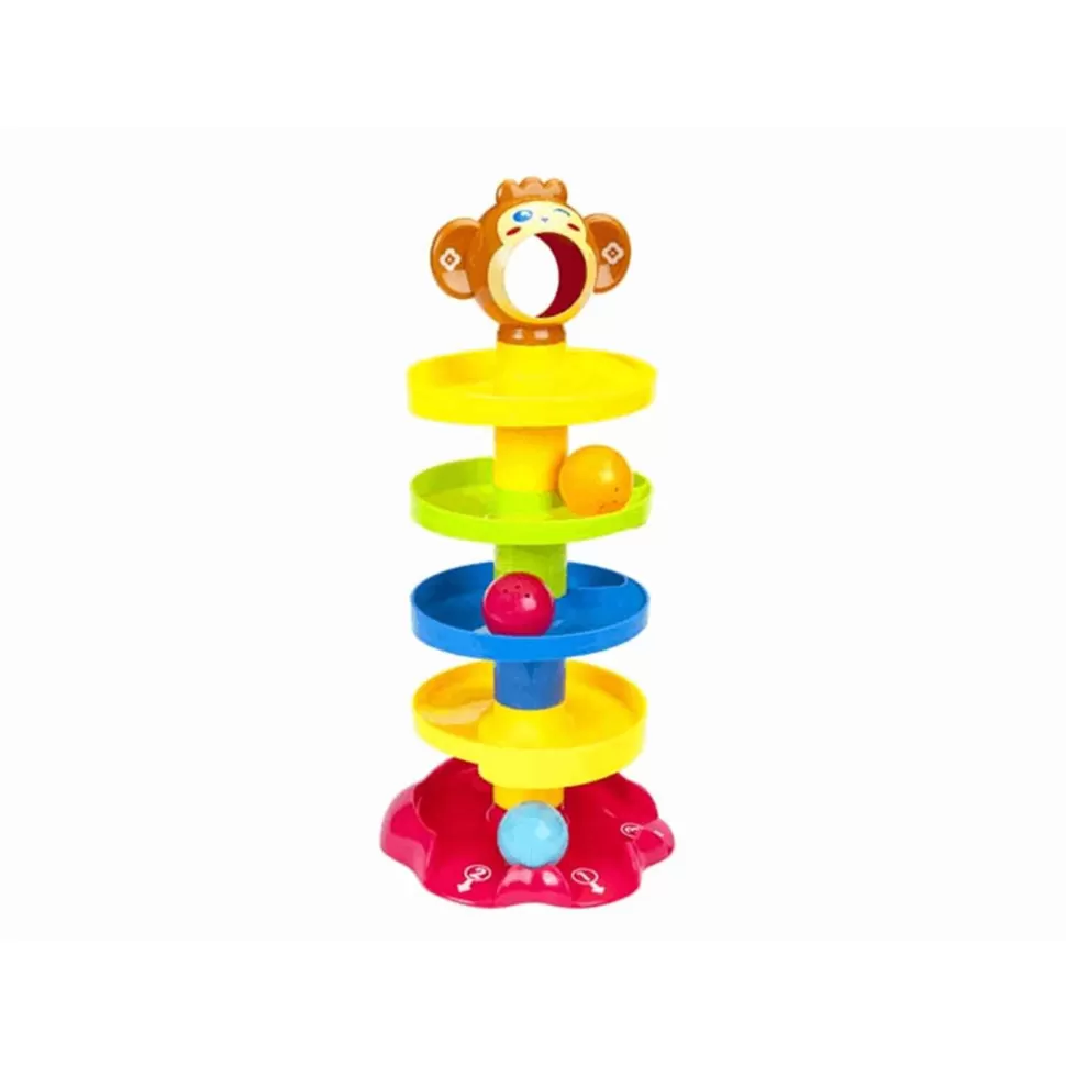 Infant Planet Primera Infancia^Monito Bolitas Espiral | Juguete Infantil