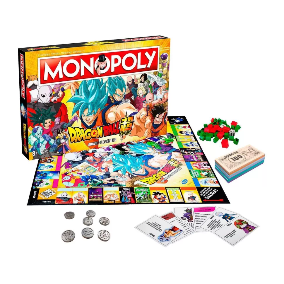 Dragon Ball Juegos De Mesa^Monopoly Super