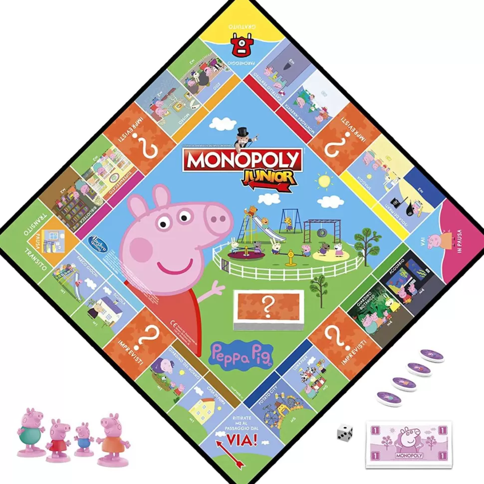 Peppa Pig Monopoly Junior * Juegos De Mesa