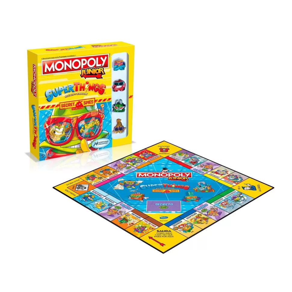 Superthings Monopoly Junior * Juegos De Mesa