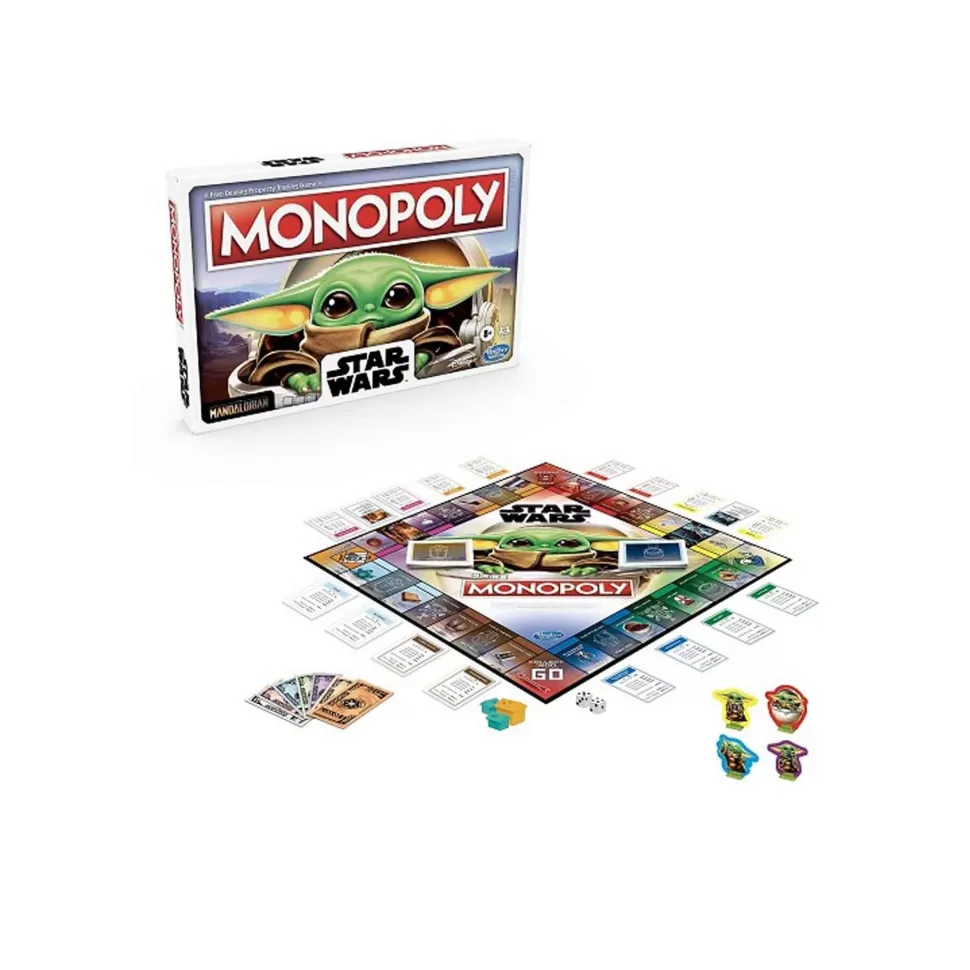 The Mandalorian Juegos De Mesa^Monopoly Star Wars Baby Yoda